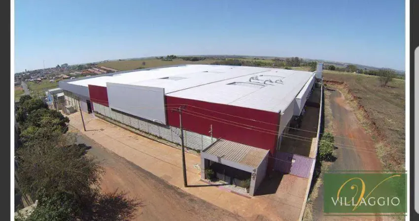 Galpão à venda, 11500 m² por r$ 18.000.000,00 - distrito industrial - ipiguá/sp