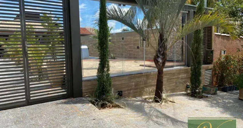 Rancho com 3 dormitórios à venda por r$ 750.000,00 - loteamento auferville - são josé do rio preto/sp