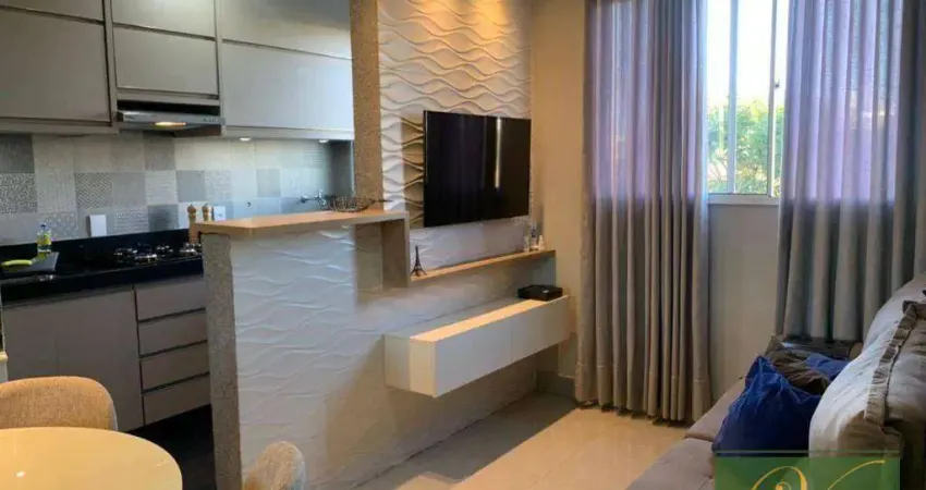 Apartamento com 2 dormitórios à venda, 52 m² por r$ 260.000,00 - rios di itália - são josé do rio preto/sp