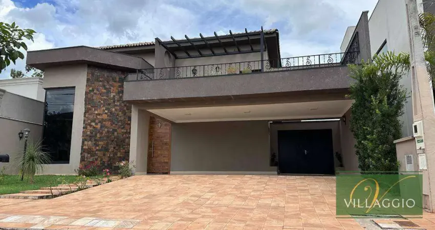 Casa à venda, 253 m² por r$ 1.500.000,00 - condomínio recanto do lago - são josé do rio preto/sp