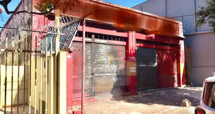 Salão, 240 m² - venda por r$ 390.000,00 ou aluguel por r$ 2.500,00/mês - vila zilda - são josé do rio preto/sp