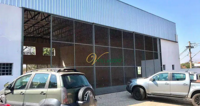 Barracão para alugar, 300 m² por r$ 6.000,00/mês - jardim mugnaini - são josé do rio preto/sp