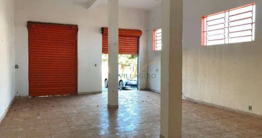 Salão para alugar, 140 m² por r$ 2.632,00/mês - jardim américa - são josé do rio preto/sp