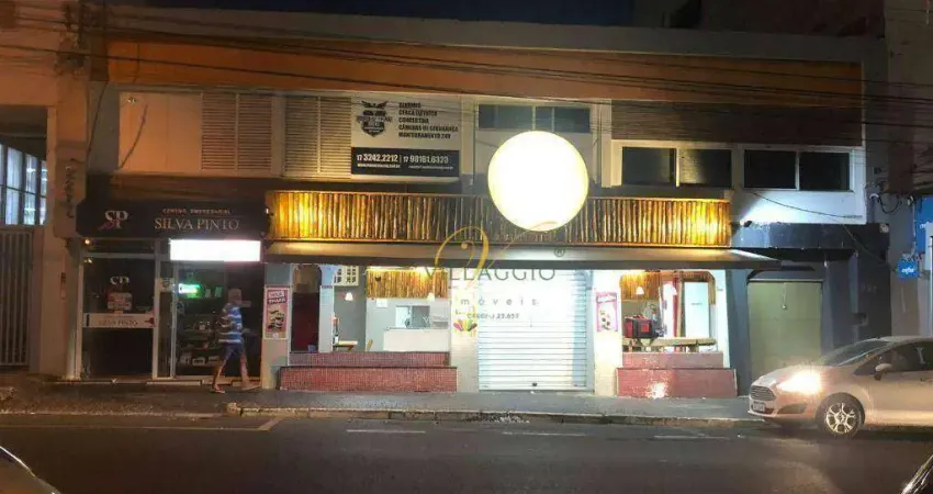 Salão para alugar, 150 m² por r$ 4.600,00/mês - centro - mirassol/sp