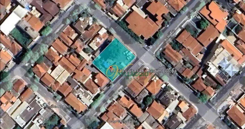 Terreno à venda, 810 m² por r$ 1.500.000 - jardim europa - são josé do rio preto/sp