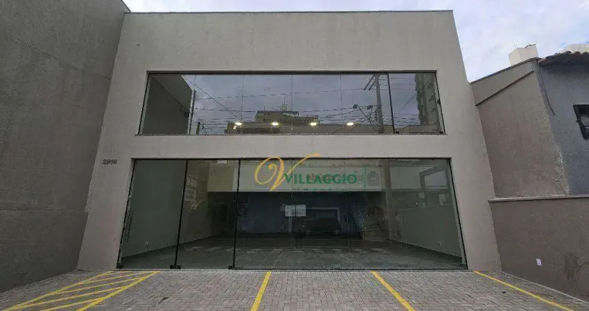 Salão para alugar, 220 m² por r$ 13.000/mês - centro - são josé do rio preto/sp