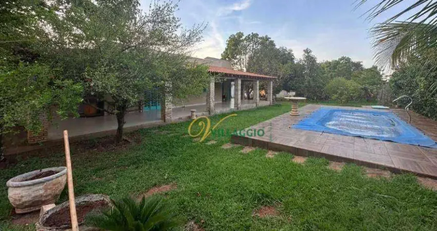 Chácara com 1 dormitório à venda, 1000 m² por r$ 500.000,00 - estância bosque verde (zona rural) - são josé do rio preto/sp