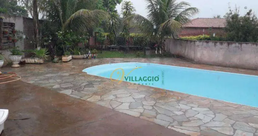 Encantadora casa de campo com piscina, pomar e área de lazer completa! à venda, 3000 m² por r$ 530.000 - são miguel arcanjo - são josé do rio preto/sp