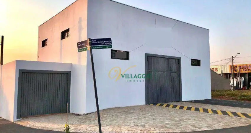 Barracão para alugar, 120 m² por r$ 3.600,00/mês - residencial monterey - são josé do rio preto/sp