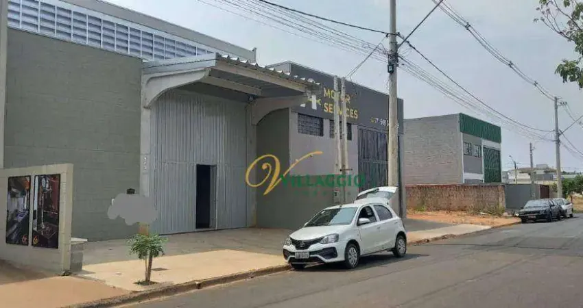 Salão para alugar, 205 m² por r$ 6.000/mês - residencial villagio d'itália - cedral/sp