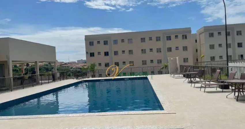 Apartamento com 2 dormitórios à venda, 45 m² por r$ 280.000,00 - residencial cidade jardim - são josé do rio preto/sp