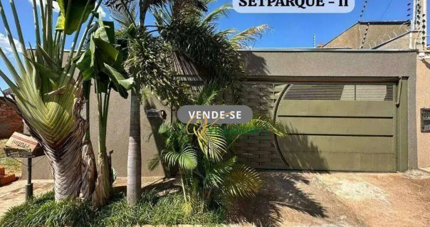 Casa com 3 quartos à venda, 119 m² por r$ 330.000 - setparque avenida 2 - são josé do rio preto/sp