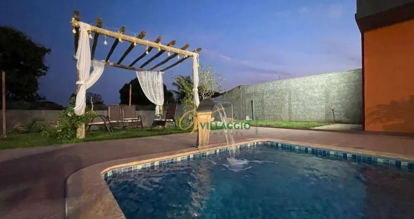 Chácara com 2 dormitórios à venda, 1000 m² por r$ 650.000,00 - são miguel arcanjo - são josé do rio preto/sp