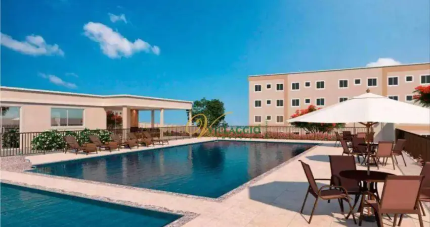 Apartamento com 2 dormitórios à venda, 40 m² por r$ 250.000,00 - parque rio das vertentes - são josé do rio preto/sp