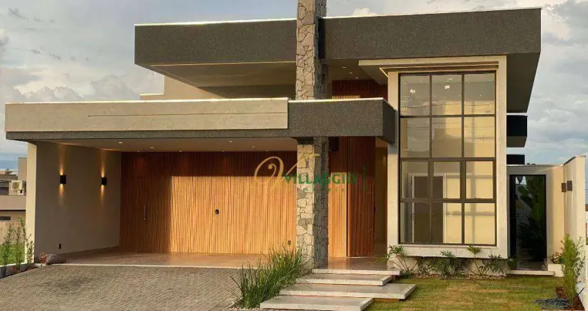 Casa com 3 dormitórios à venda, 215 m² por r$ 1.980.000,00 - condomínio terra vista - mirassol/sp