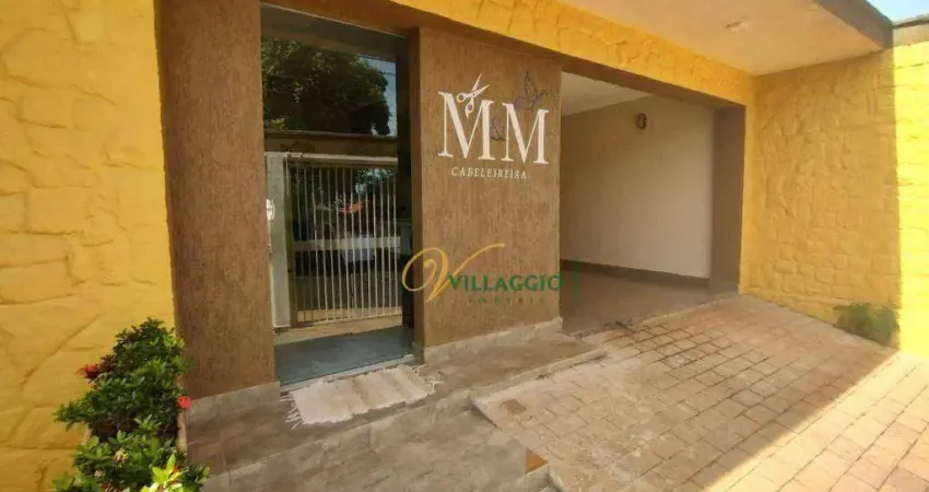Casa comercial para alugar – 6 salas – 180 m² – parque celeste, são josé do rio preto