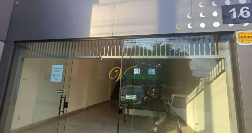 Salão para alugar, 145 m² por r$ 6.000/mês - conjunto habitacional costa do sol - são josé do rio preto/sp