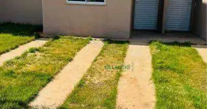 Casa com 2 dormitórios para alugar, 50 m² por r$ 1.641/mês - garden rni - bady bassitt/sp