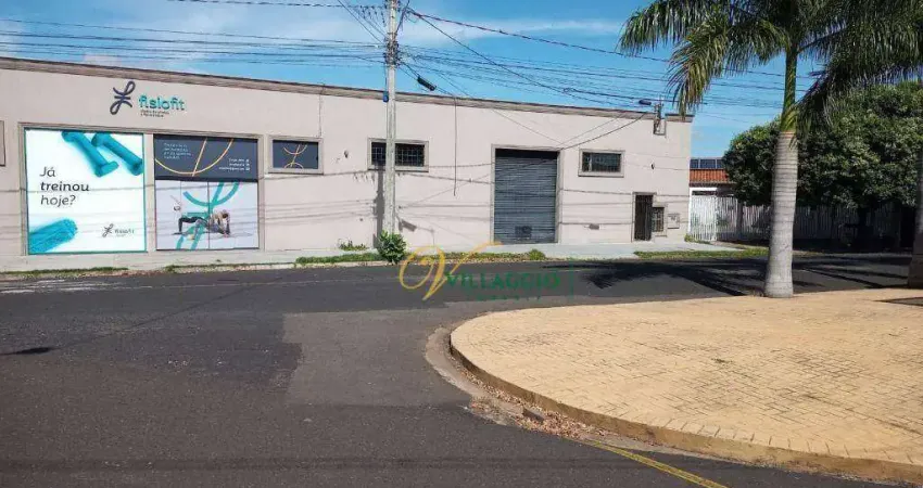 Salão, 90 m² - venda por r$ 900.000 ou aluguel por r$ 1.800/mês - eldorado - são josé do rio preto/sp