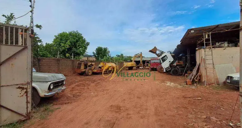 Chácara com 1 dormitório, 1200 m² - venda por r$ 480.000 ou aluguel por r$ 3.070/mês - estância santa maria (zona rural) - são josé do rio preto/sp