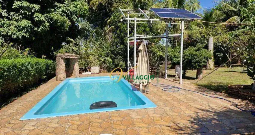 Chácara com 5 dormitórios à venda, 1000 m² por r$ 350.000 - recanto das aves (zona rural) - são josé do rio preto/sp