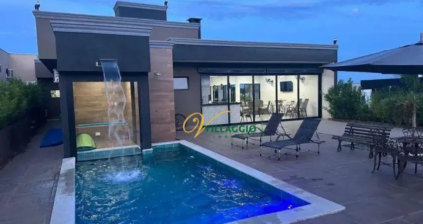 Rancho com 4 dormitórios à venda, 210 m² por r$ 1.260. - villagio colombo - mendonça/sp