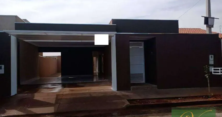 Casa com 3 dormitórios à venda, 110 m² por r$ 360.000,00 - parque vila nobre - são josé do rio preto/sp