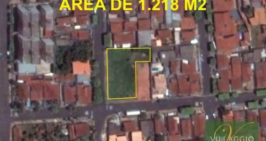 Terreno à venda, 1218 m² por r$ 850.000,00 - jardim caparroz - são josé do rio preto/sp