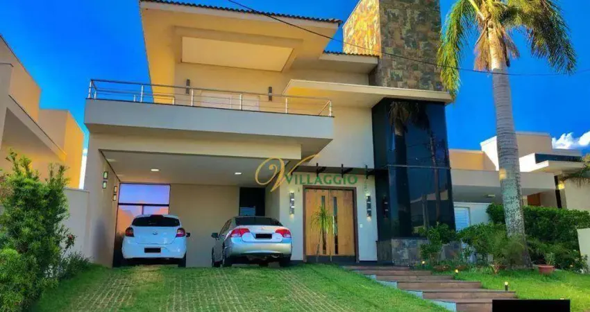 Casa com 4 dormitórios à venda, 335 m² por r$ 2.500.000,00 - residencial gaivota i - são josé do rio preto/sp