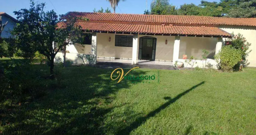 Chácara com 3 dormitórios à venda, 1150 m² por r$ 390.000,00 - estância são carlos - guapiaçu/sp