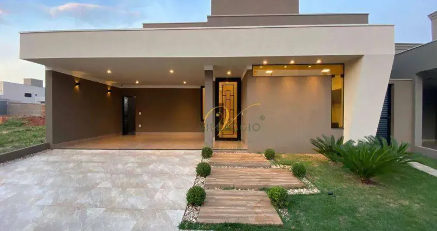 Casa com 3 dormitórios à venda, 217 m² por r$ 1.390.000,00 - jardim botanico - bady bassitt/sp