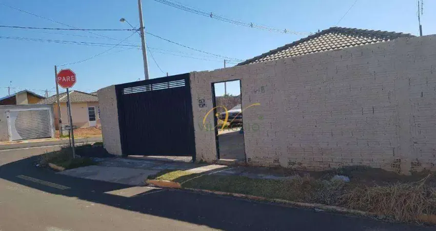 Casa com 2 dormitórios à venda, 47 m² por r$ 220.000 - parque residencial da fraternidade - são josé do rio preto/sp