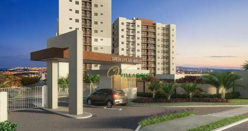 Apartamento com 2 dormitórios à venda, 53 m² por r$ 355. - jardim são marco - são josé do rio preto/sp