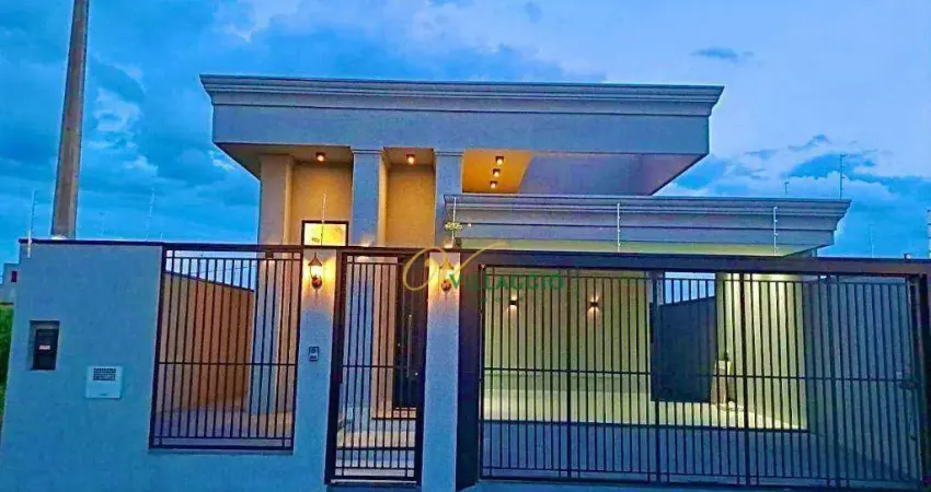 Casa com 3 dormitórios à venda, 135 m² por r$ 615.000,00 - eville bady bassitt - bady bassitt/sp