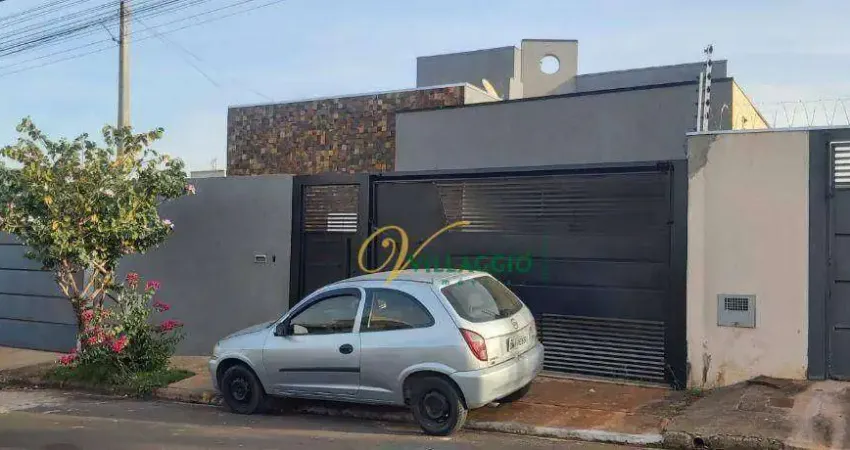 Casa com 3 dormitórios à venda, 112 m² por r$ 260.000,00 - residencial morada do sol - são josé do rio preto/sp