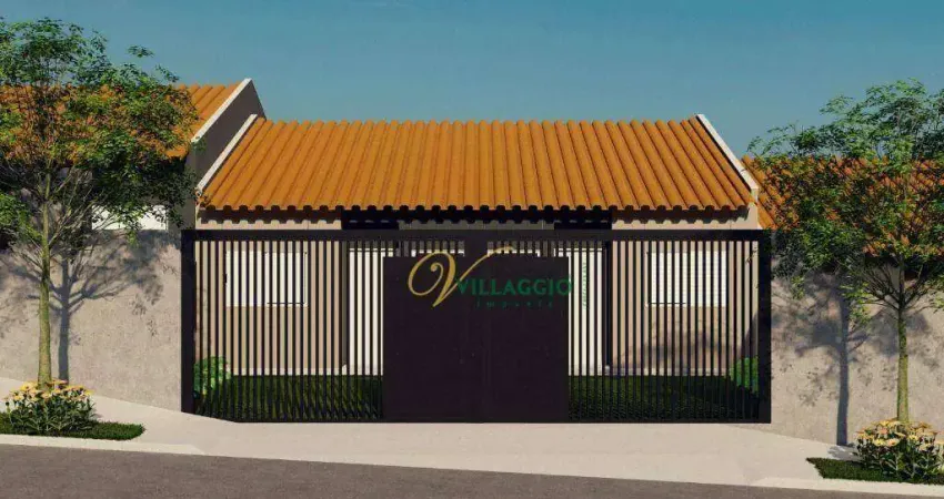 Casa com 2 dormitórios à venda, 53 m² por r$ 280.000,00 - parque vila nobre - são josé do rio preto/sp