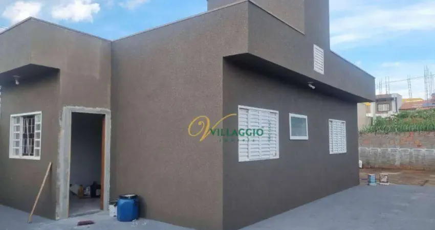 Casa com 2 dormitórios à venda, 48 m² por r$ 350.000 - jardim marajó - são josé do rio preto/sp