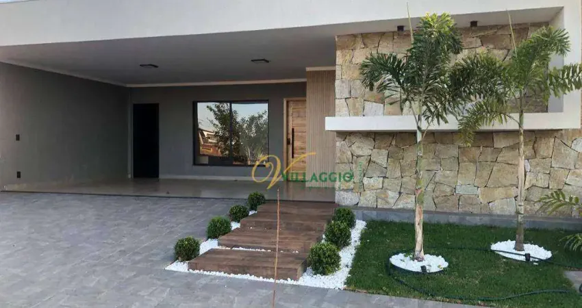 Casa com 3 dormitórios à venda, 160 m² por r$ 1.090.000,00 - setlife residence club 1 - mirassol/sp