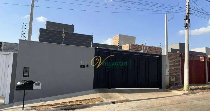 Casa com 3 dormitórios à venda, 102 m² por r$ 389.000,00 -  fraternidade 2 - são josé do rio preto/sp