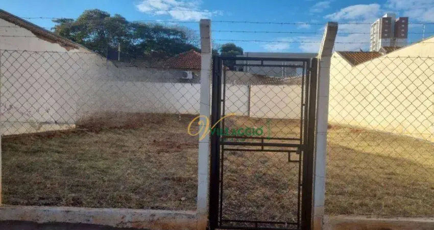 Terreno comercial à venda na Rua Maximiano Mendes, 445, Vila Santa Cruz, São José do Rio Preto