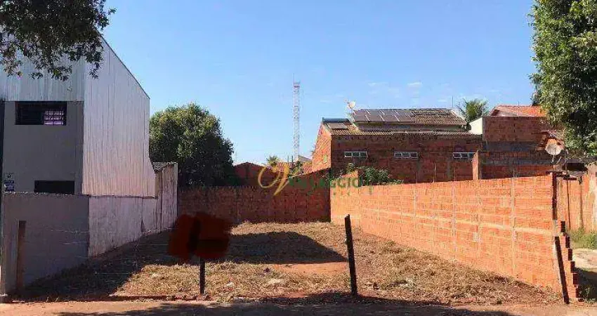 Terreno à venda, 370 m² por r$ 270.000,00 - parque das flores - são josé do rio preto/sp