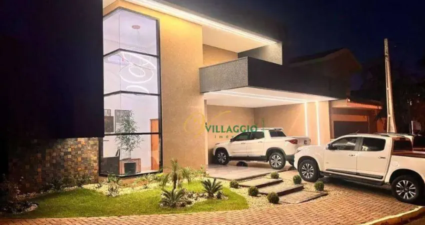 Casa em condomínio fechado com 3 quartos à venda na Rua José Adalberto Ferreira, 2000, Condomínio D'Itália, Bady Bassitt