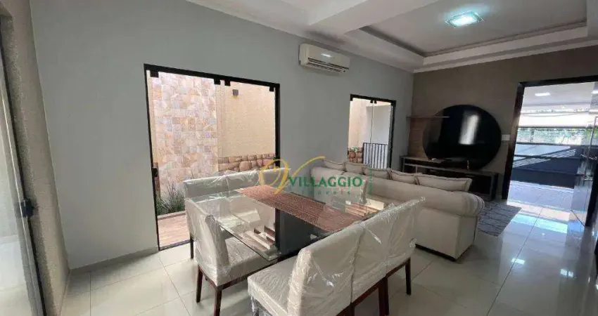 Casa mobiliada 3 dormitórios sendo 1 com closet e hidromassagem