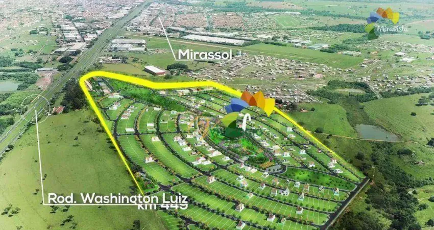 Terreno em condomínio fechado à venda na Rua Anísio Machado Diniz, 550, Miravista Residencial, Mirassol