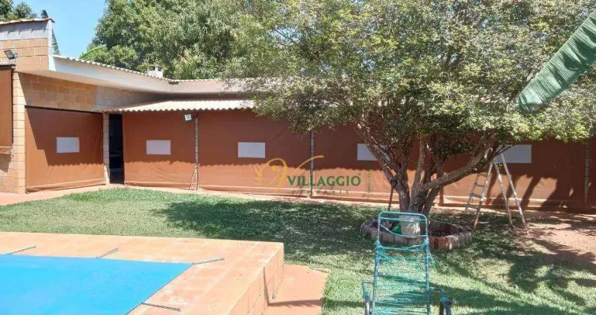Chácara com 7 dormitórios sendo 5 suítes à venda, 1000 m² por r$ 650.000 - estância san carlos (zona rural) - são josé do rio preto/sp