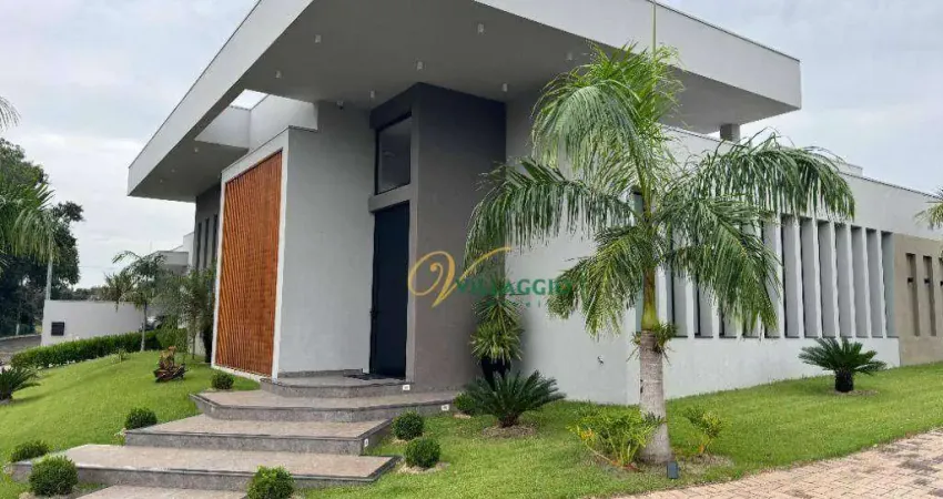 Rancho com 3 dormitórios à venda, 239 m² por r$ 1.600.000,00 - condomínio eco park - sales/sp