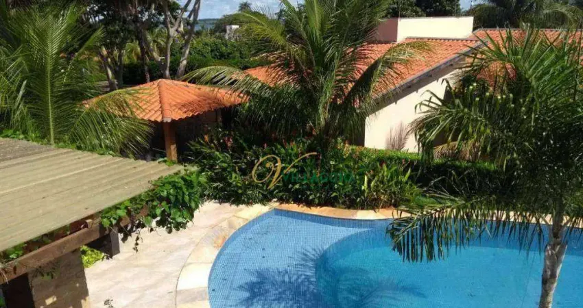 Rancho com 4 dormitórios à venda por r$ 2.500.000 - enseada azul - fronteira/mg