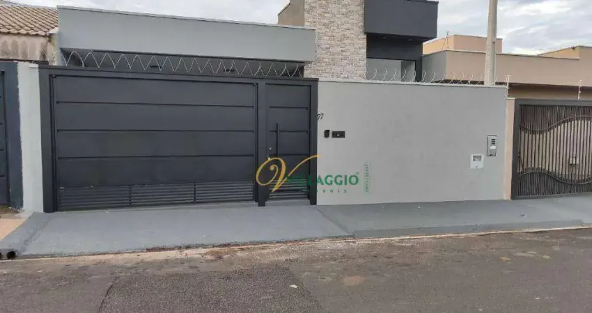 Casa com 3 dormitórios à venda, 120 m² por r$ 510.000 - loteamento jardim laguna - mirassol/sp