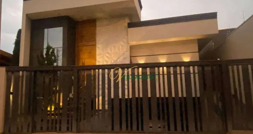 Casa com 3 dormitórios à venda, 302 m² por r$ 1.050.000,00 - centro - bady bassitt/sp