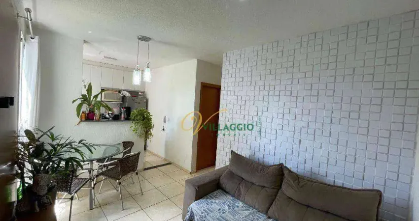 Apartamento com 2 dormitórios à venda, 50 m² por r$ 160.000 - residencial santa filomena - são josé do rio preto/sp